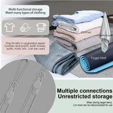 16Pcs Silicone Cable Ties Cord Organizer for Earphones, Chargers, Cords Grey