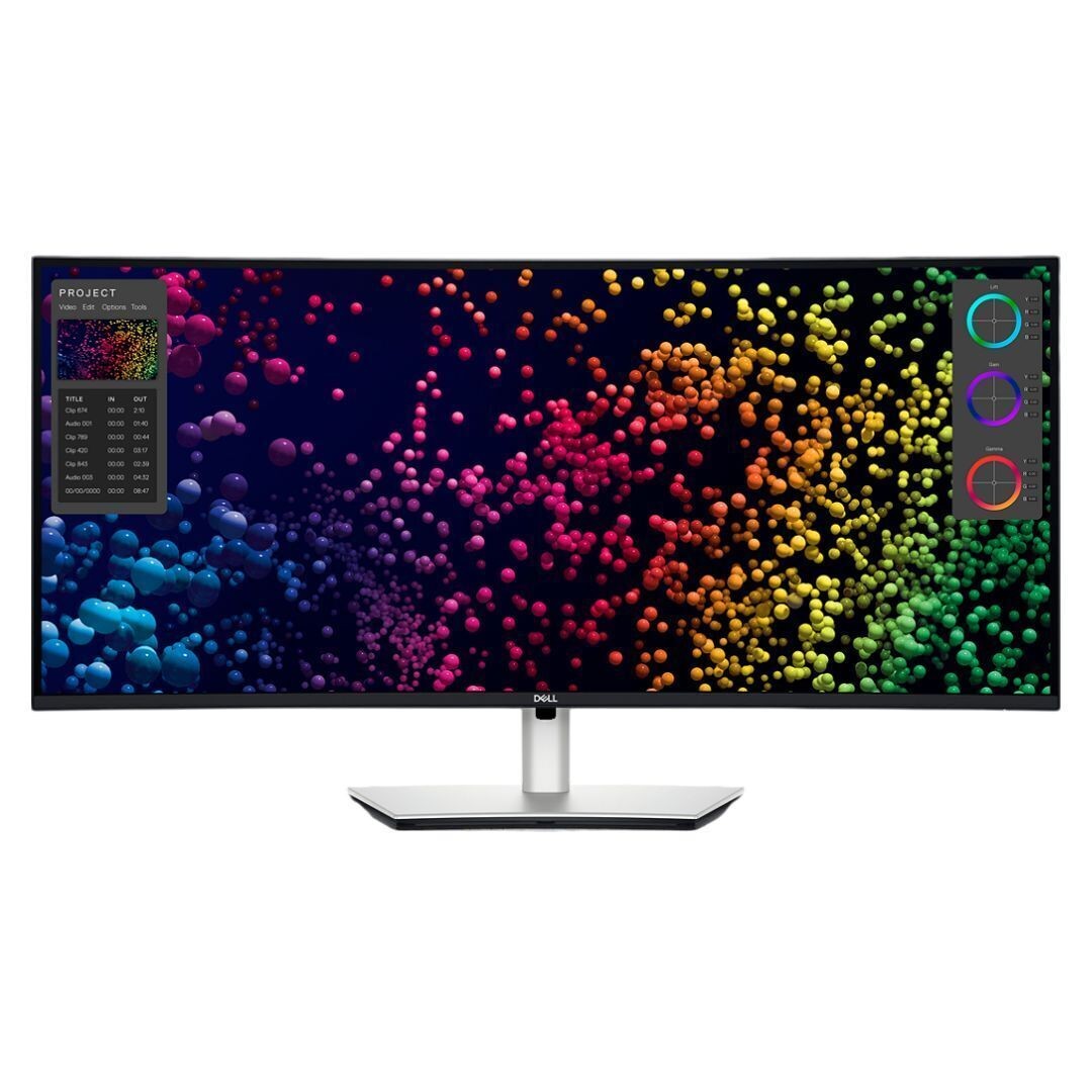 Dell UltraSharp U4025QW 40 Inch Curved Thunderbolt Silver