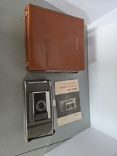 Polaroid Model J66 Land Camera With Leather Case And Papers untested