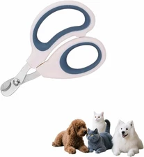 Professional Pet Nail Clippers for Cats, Dogs, and Small Animals (Dark Green)