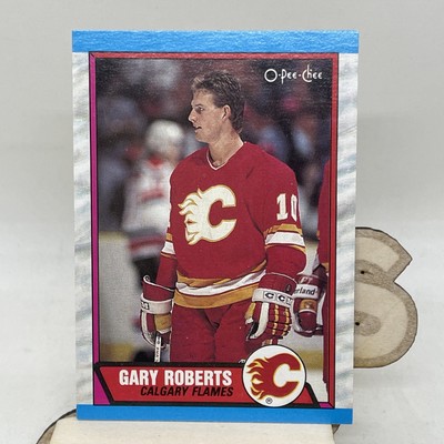 1989-90 O-Pee-Chee #202 - GARY ROBERTS - RC - Calgary Flames Rookie