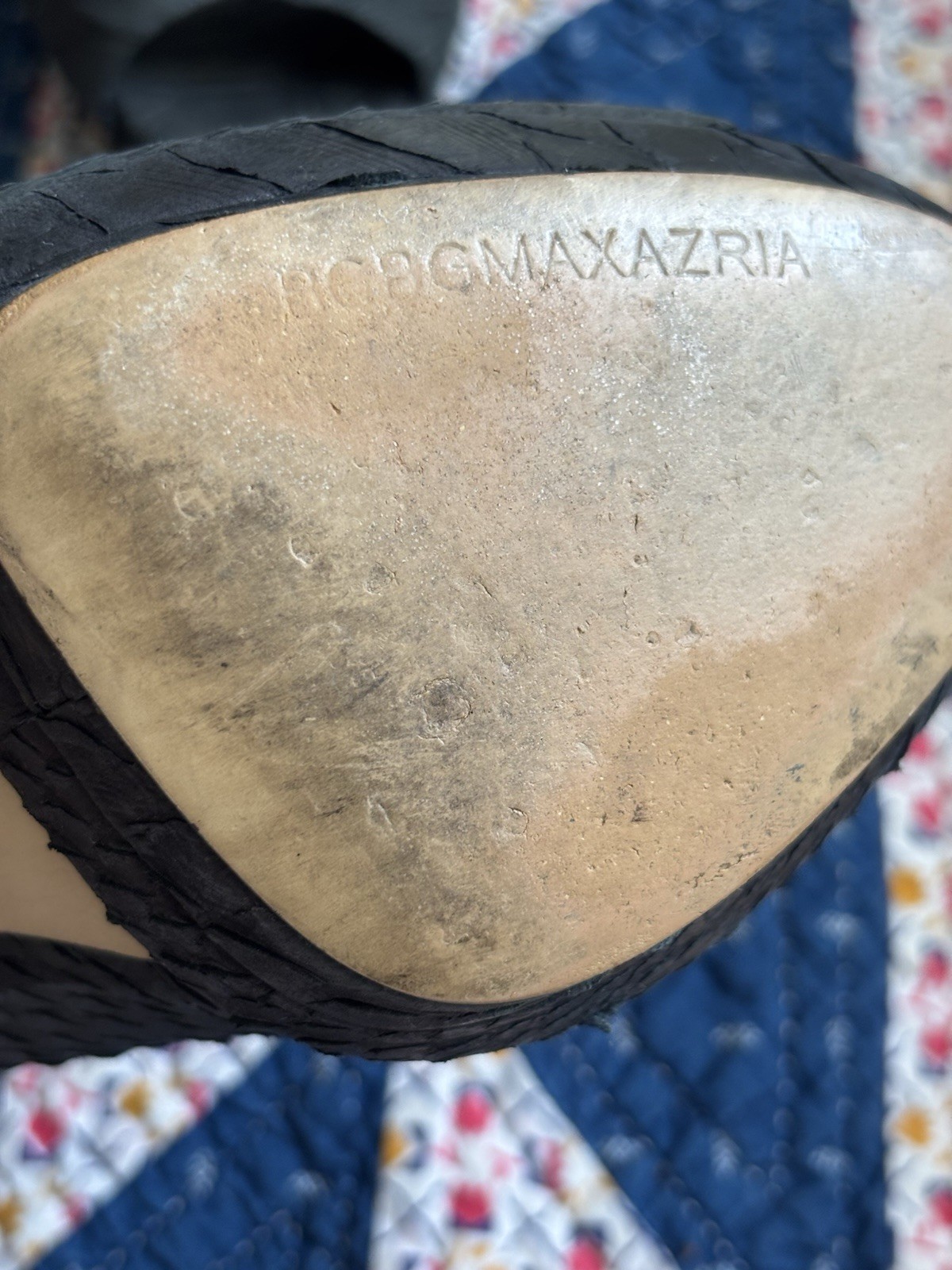 BCBG Maxazria Womens Python Open Toe Platform Hee… - image 8