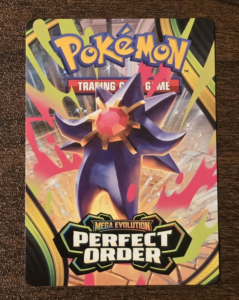 ポケモンカード 英語版 未開封36パック入りPERFECT ORDER Pokemon TCG Perfect Order Trainer Tips Art Card MEGA STARMIE | eBay