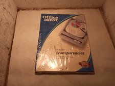 Clear Write-On Transparencies 8.5" x 11" 337-843 Open Box 100ct M10D