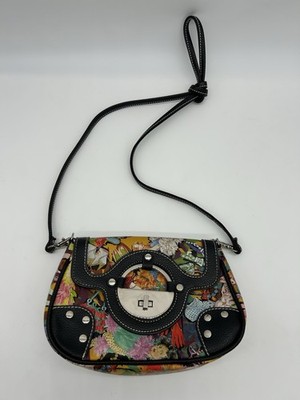 Vtg Y2K Sydney Love City Edition Diva Graphic Print Crossbody Shoulder Bag EUC