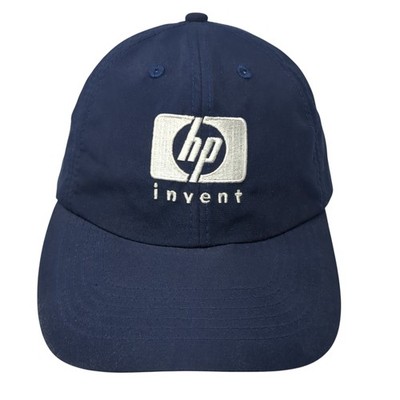 Hp Invent Slideback Baseball Cap Blue One Size Adjustable Embroidered Headmost