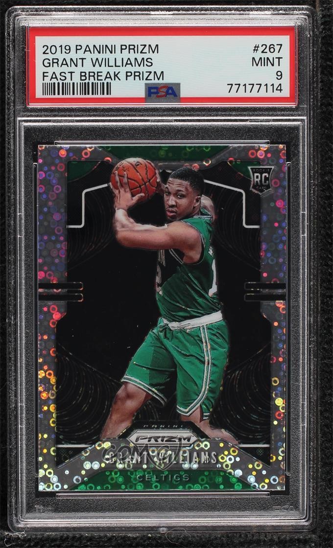 2019-20 Panini Prizm Fast Break Grant Williams #267 PSA 9 MINT Rookie RC 0z5u