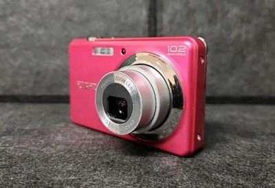 Fujifilm FinePix J27 10.2MP Digital Compact Camera Pink With