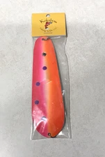 KOKABOW Dodger Trolling Fish Flasher 6” COPPER FLO ORANGE Trout Kokanee New USA