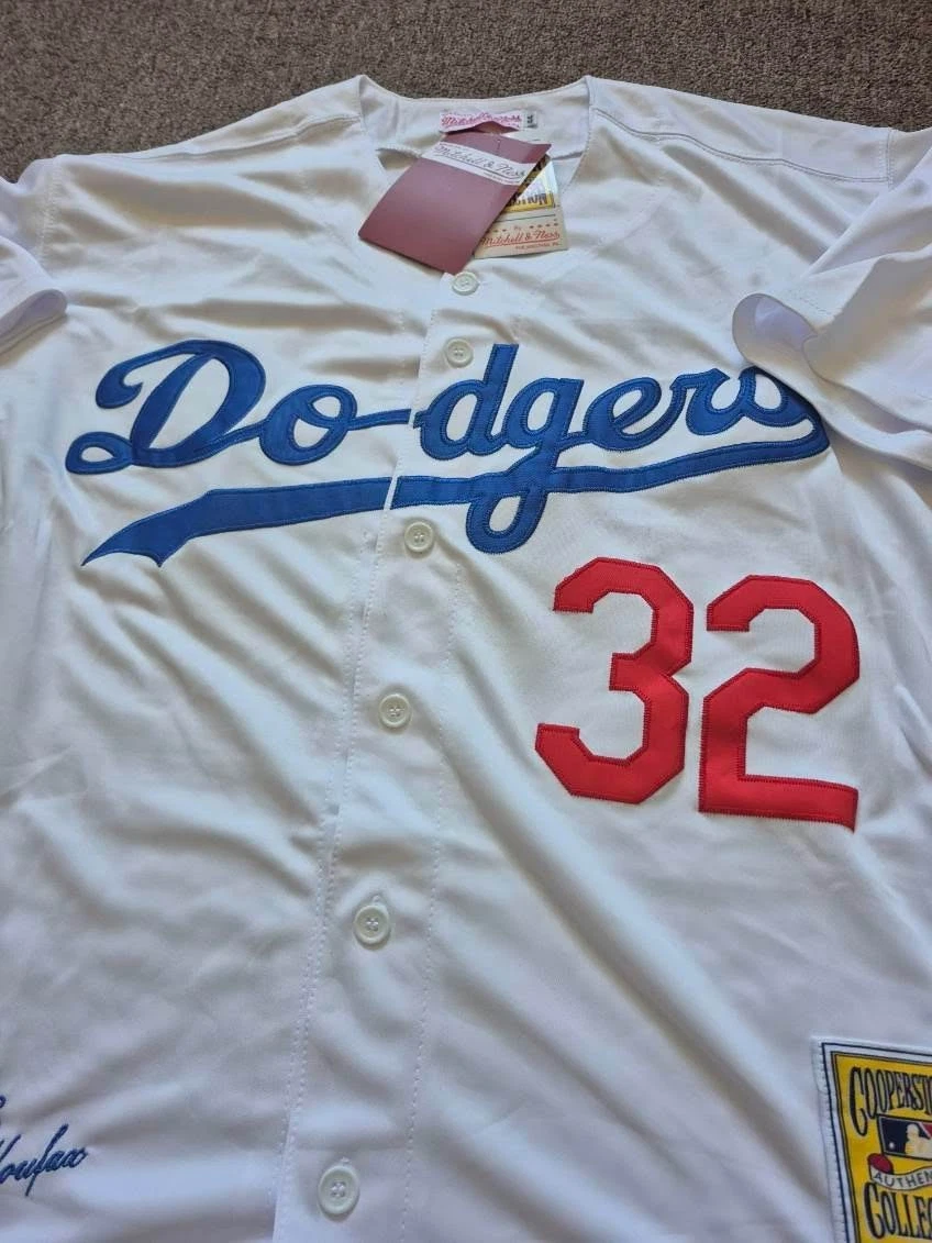 ロサンゼルス・ドジャース Koufax ユニフォーム 32 ロサンゼルス・ドジャース Koufax ユニフォーム 32 Authentic Sandy