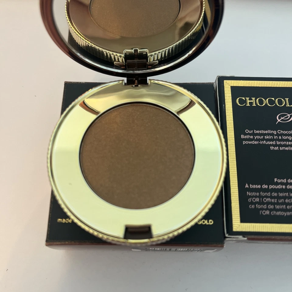Lot of 2 Too Faced Chocolate Gold Soleil Gilded Bronzer in Luminous Travel Size - Image 4 of 4