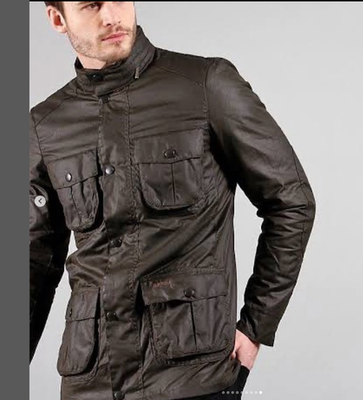 RUSTIC ~ Barbour CORBRIDGE Hooded Waxed Jacket MSRP$495 Rugged