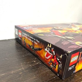 LEGO 7477 Dino Attack T-1 Typhoon vs. T-Rex Dinosaur Helicopter Vintage Set