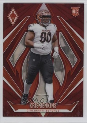 2024 Panini Phoenix Rookies Red 99/99 Kris Jenkins #215 Rookie RC 3pb
