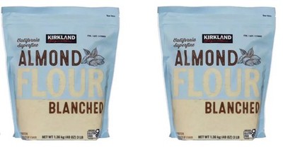 2 Pack Kirkland Signature Almond Flour 3 LB Each Pack, Total 6 LB