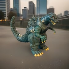 Vintage 1994 Trendmasters 4 Inch Godzilla Action Figure Toy TOHO untested