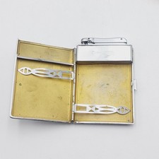 Colibri Monopol Zigarettenetui Monopol Feuerzeug Vintage Benzinfeuerzeug Vintage