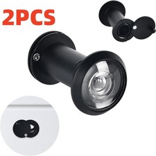 2pcs Door Viewer Stainless Steel -Spy Hole for Installation in 35-60mm 220°