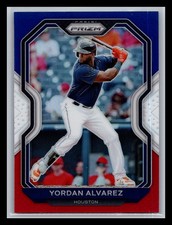 Yordan Alvarez Houston Astros #224 Prizm 2021 Panini Prizm Red/White/Blue Prizm