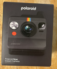 Polaroid Now 3rd Generation I-Type Instant Film Camera - Black... FREE S H