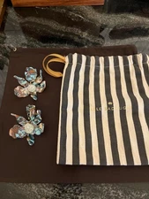 Lele Sadoughi - Multicolor Wallflower Earrings - Clip On