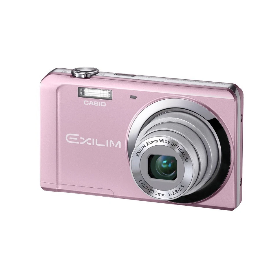 Casio EXILIM EX-ZS5 Digitalkamera 5-fach optischer Zoom 14,1MP Rosa Autofokus