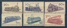 [123546] Czechoslovakia 1966 Railway train eisenbahn locomotive  MNH