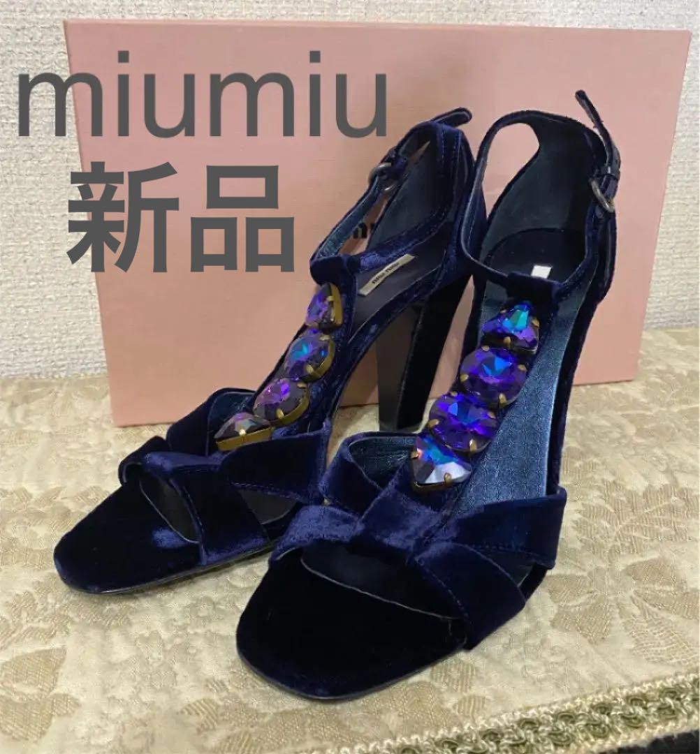 miu miu 41 Velvet Jewels Sandals | eBay miu miu 41 Velvet Jewels Sandals | eBay