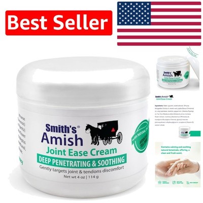 4 oz Smith's Amish Joint Ease Cream - Deep-Penetrating with Arnica & Eucalyptus