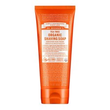 Dr Bronner's Organic Tea Tree Shaving Soap 7 Fl Oz Nourishing Shave Gel