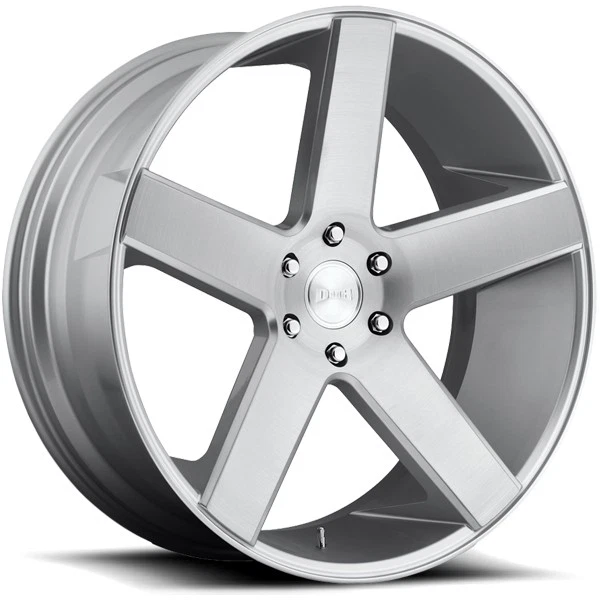 Dub S218 Baller 26x10 6x5.5" +20mm Brushed Wheel Rim 26" Inch Foto 2 de 4