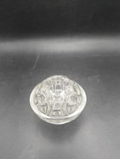 8 Hole Flower Frog with Large Center Hole. Domed. Vintage