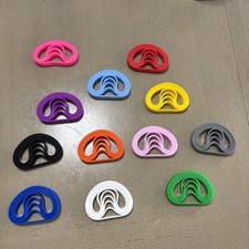59 Pieces Rubber Bracelets, Solid Color Silicone Wristbands, Multi-Pack Blank...