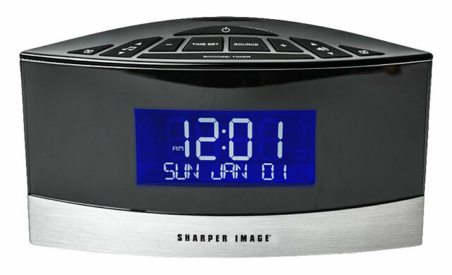 Sharper Image Ec B150 Sound Soother Alarm Clock Radio White Noise Machine For Sale Online Ebay