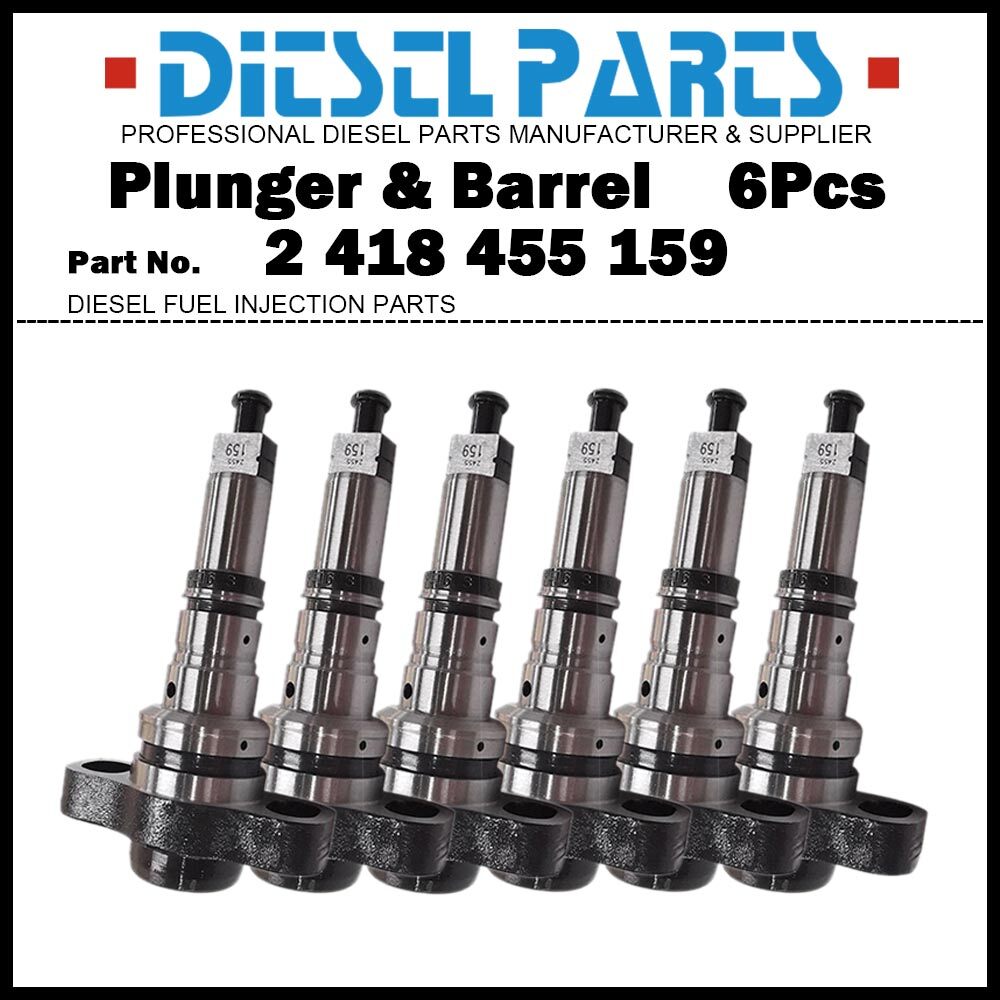 6x Pump Element Plunger and Barrel 2455-159 2418455159 for 1994