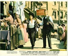 BARBRA STREISAND Funny Girl Orig 1968 Color Photo in New York Streets