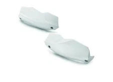 NEW KTM/HQV HANDGUARD DEFLECTORS (WHITE) - 7650297905028