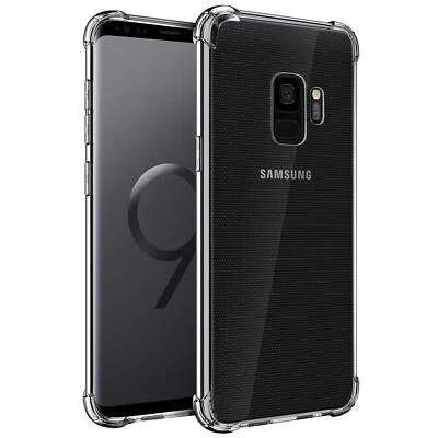 COOLGADGET Funda protectora de silicona para móvil Samsung Galaxy S9 TPU Cover Slim Case