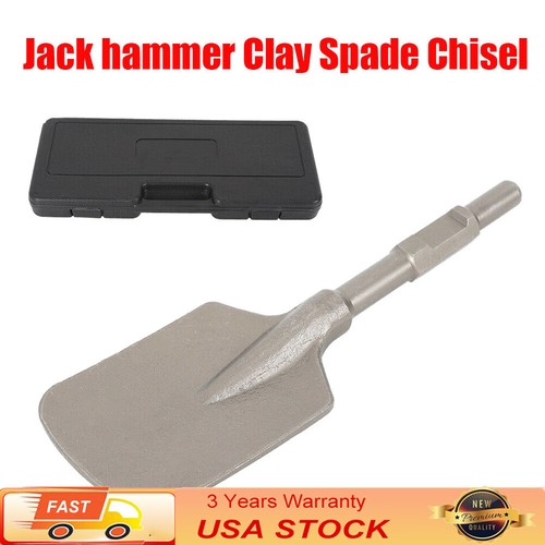 Jackhammer Breaker Clay Spade Cutter Long Shovel Demolition Jack Concrete Chisel