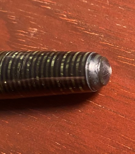 PLUMA ESTILOGRÁFICA PARKER VACUMATIC PERLA ESMERALDA DE COLECCIÓN, ORO 14k "F" nueva en caja c1932 g. - Imagen 15 de 15
