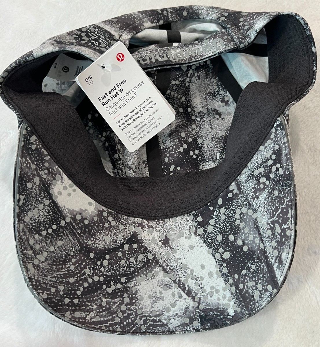 NEW REFLECTIVE LULULEMON RUNNING HAT FAST FREE NWT Fast and Free Running Hat *WovenAir | Men main image 2