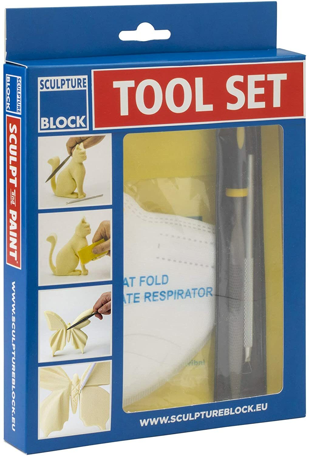 Sculpture Block 10006845 Toolset - Strumenti per iniziare a scolpire forme