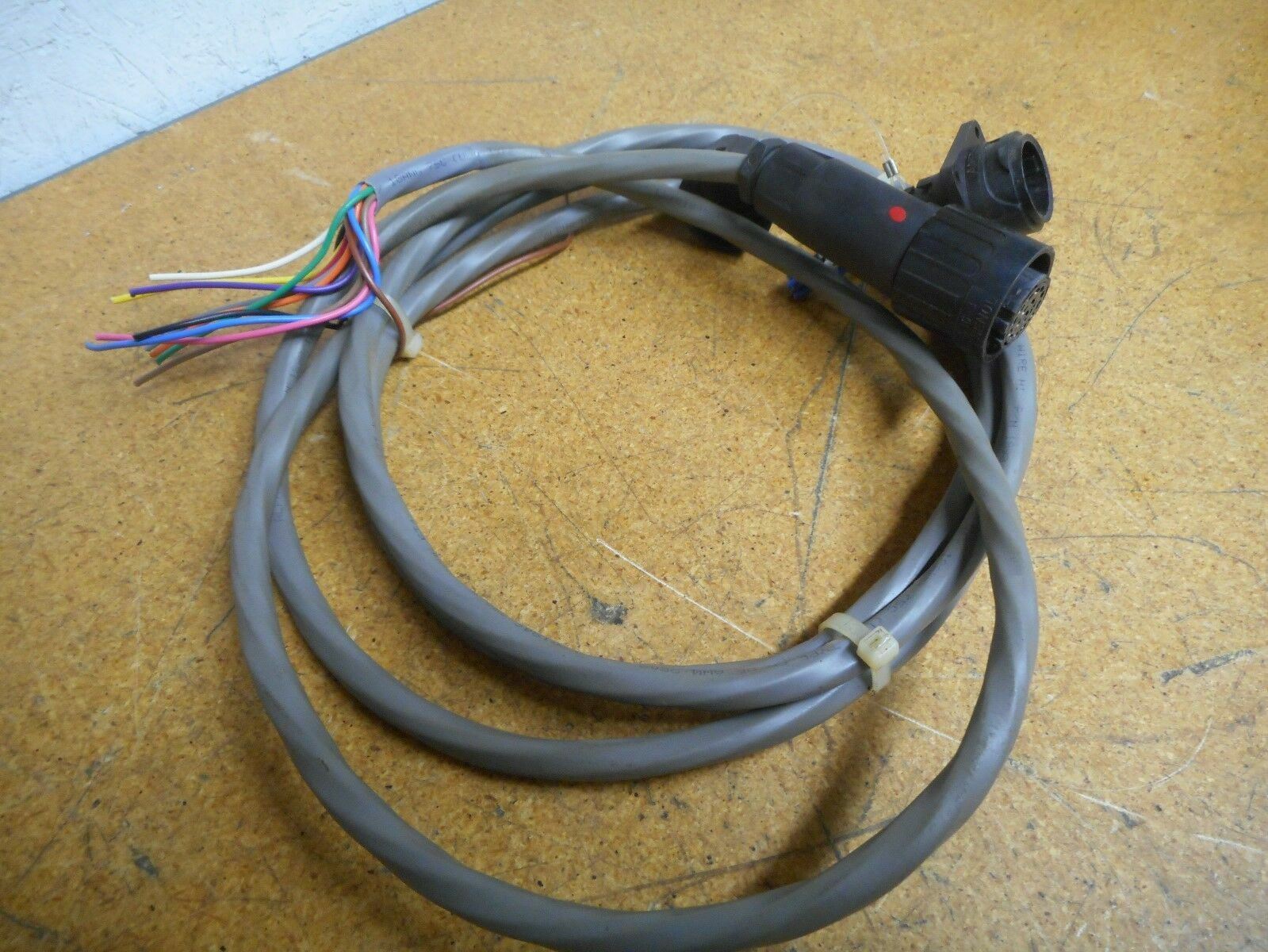 Amphenol C163 12 Pin Male/Female Connectors Approximately 6Ft Cable