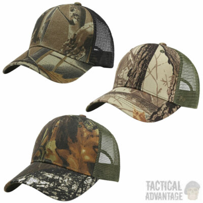 Realtree Camouflage Mesh Back Baseball 