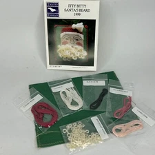 Twisted Threads Cross Stitch Embroidery Needle point Kit "Santa's Beard 1999"