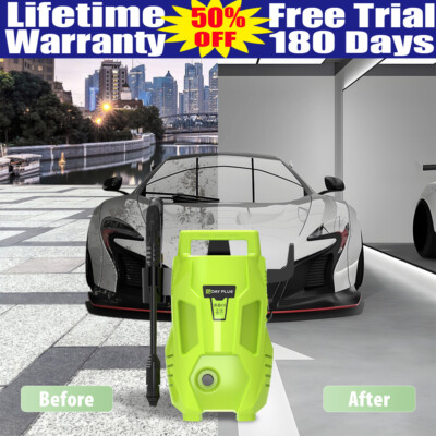Electric Pressure Washer High Power Jet Car Wash Garden Patio Cleaner 3500W