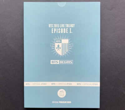 BTS ビギンズ BEGINS 公式　プログラムブック BTS BEGINS プログラムブック 2015 2025年最新】2015 BTS Live Trilogy