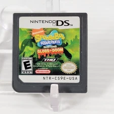 SpongeBob Squarepants: Globs Of Doom - Nintendo DS - Tested 