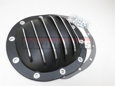 Black Fin Aluminum Differential Cover Chevygmc S10s15 Camaro 10 Bolt Gm F-body