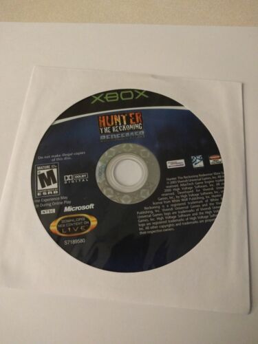 Hunter The Reckoning (Microsoft Xbox, 2002) disc only - Picture 1 of 1